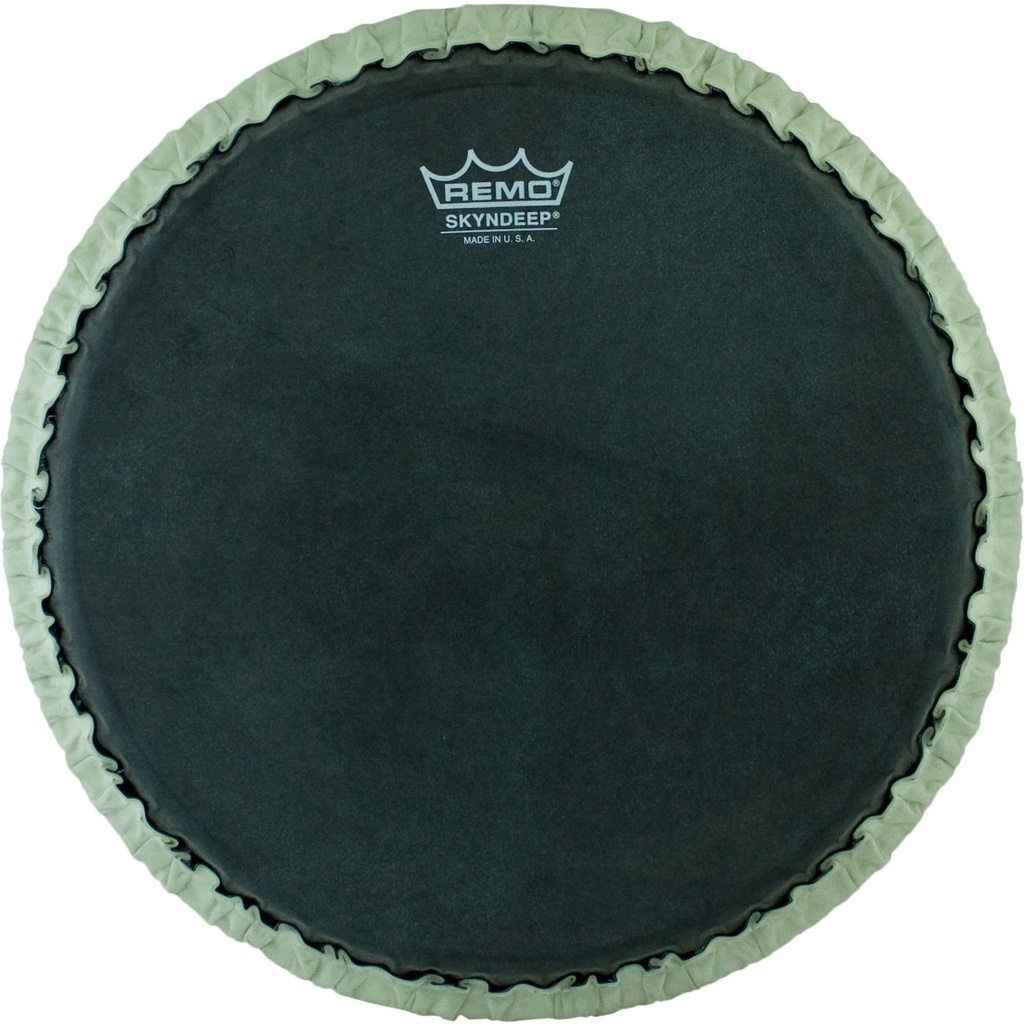 Remo 13" Tucked Skyndeep Conga Head with Black Calfskin Graphic