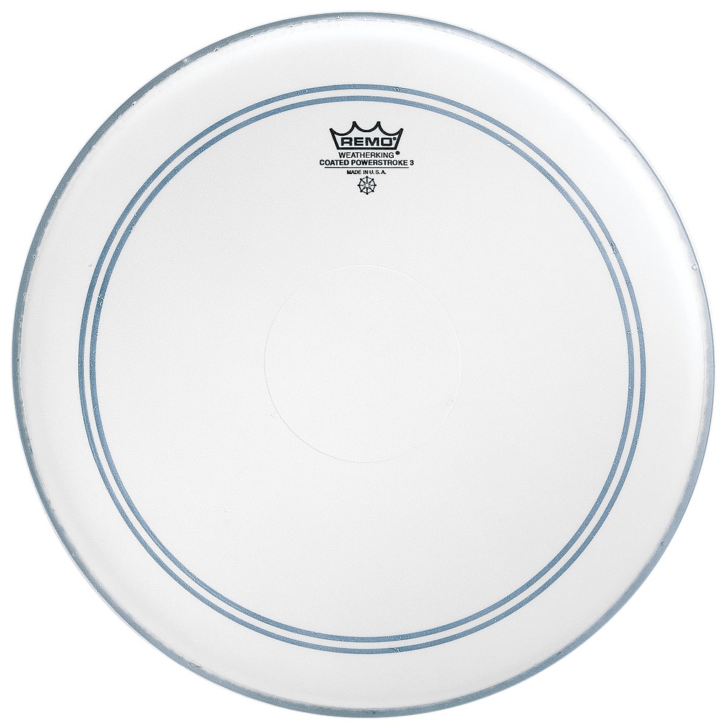 Remo 14" Powerstroke P3 Coated Drum Head with Clear Dot