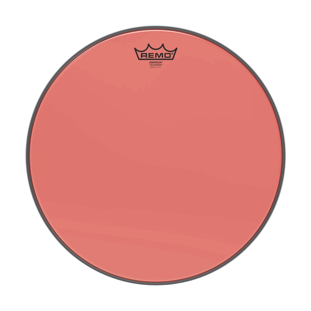 Remo 15" Emperor Colortone Red Drum Head