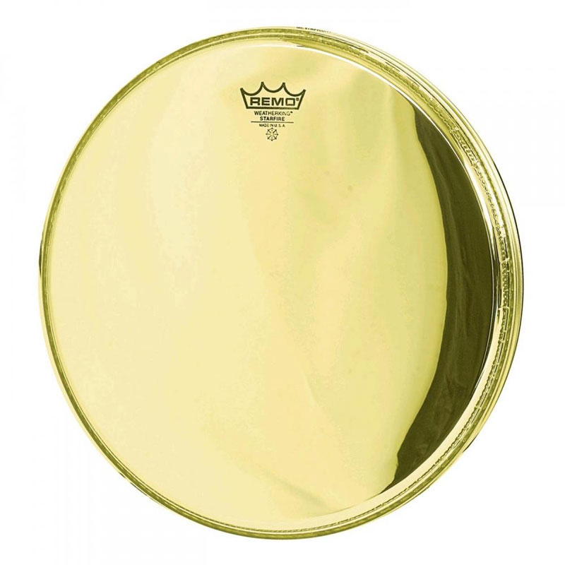 Remo 22" Ambassador Starfire Gold Bass Drum Head