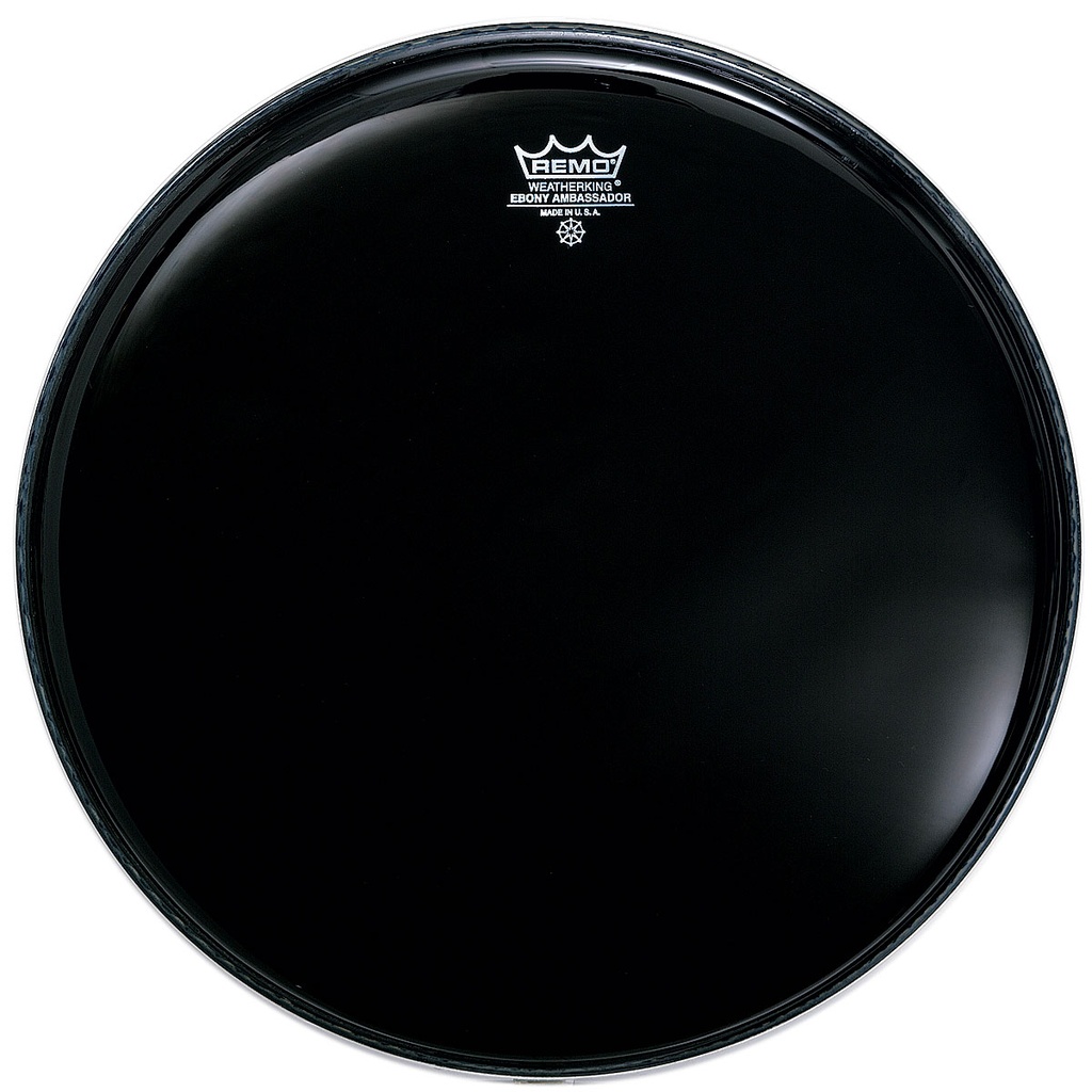 Remo 8" Ambassador Ebony Drum Head