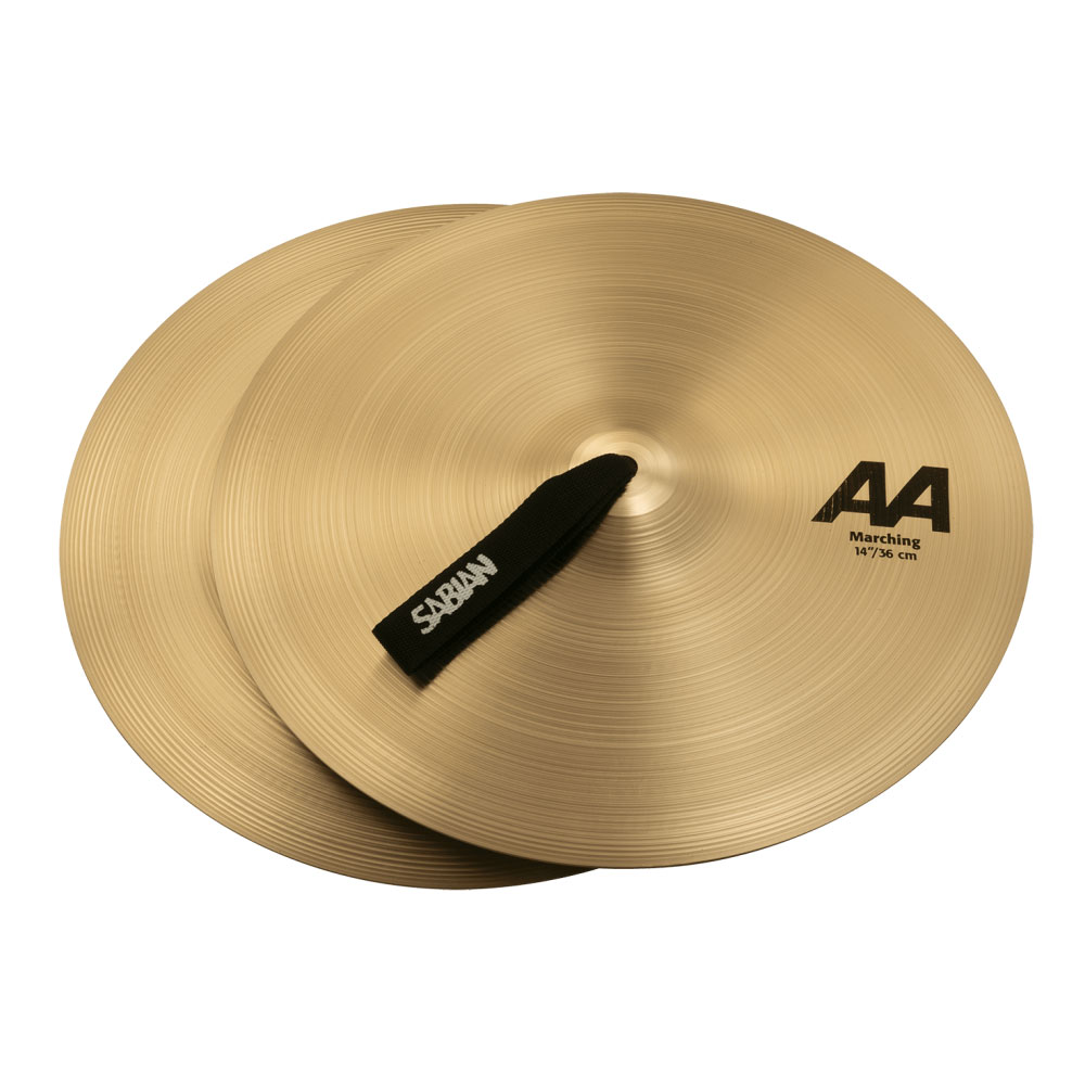 [21422] Sabian 14" AA Marching Band Crash Cymbal Pair