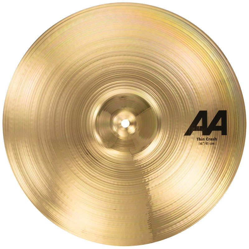 Sabian 16" AA Thin Crash Cymbal
