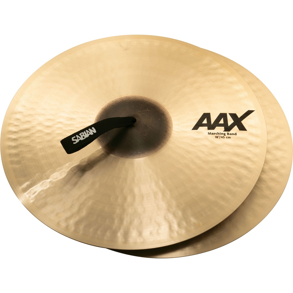 Sabian 18" AAX Marching Band Crash Cymbal Pair