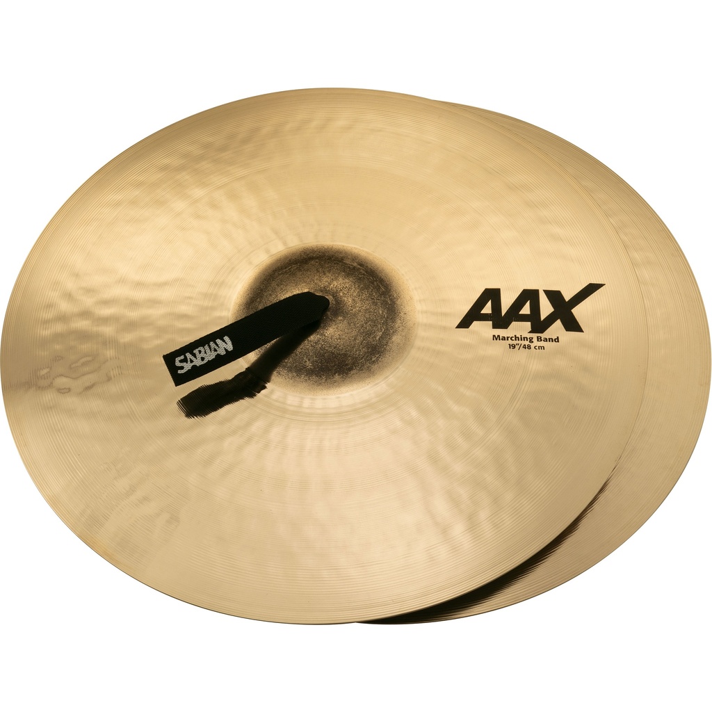 Sabian 19" AAX Marching Band Crash Cymbal Pair
