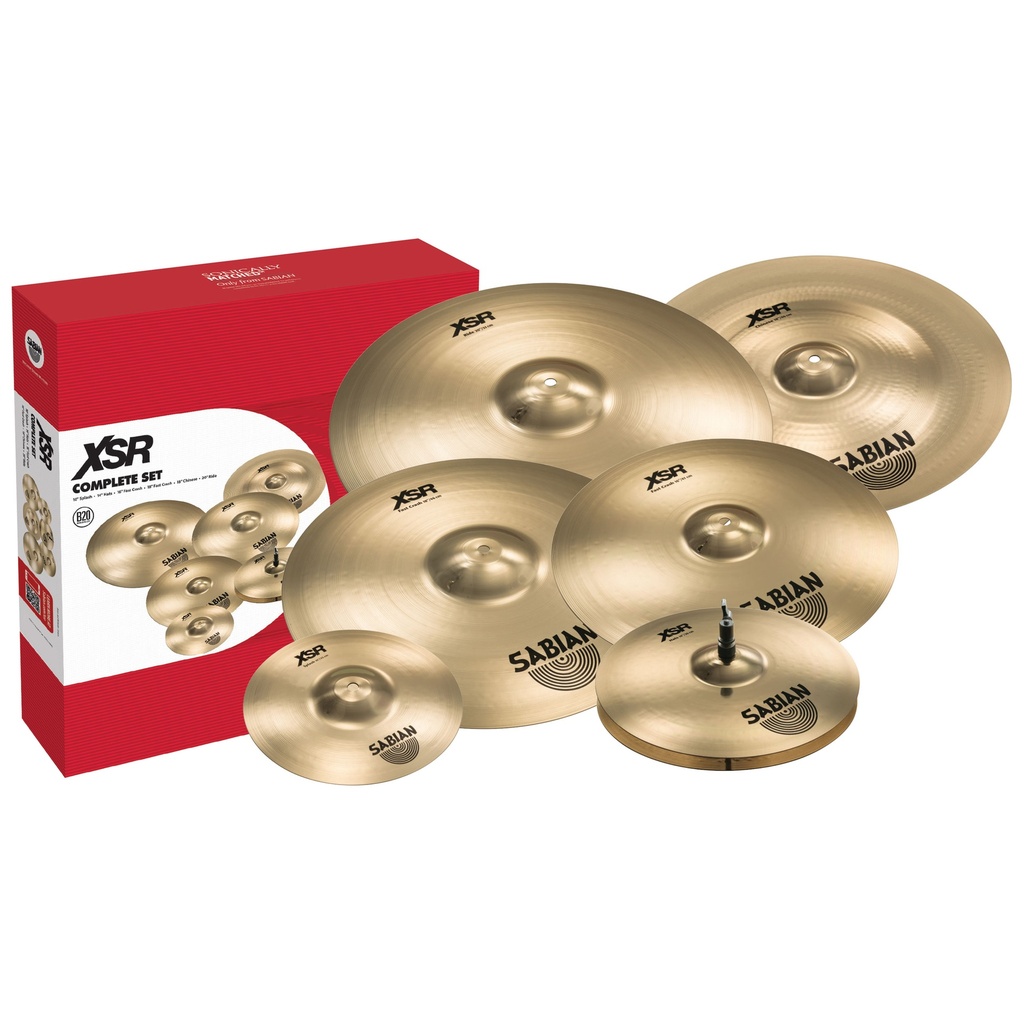 [XSR5006B] Sabian XSR Complete Box Set (14H-16C-18C-20R-10SP-18CH)