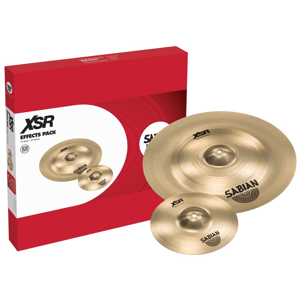 [XSR5005EB] Sabian XSR Effects Pack Box Set (10SP-18CH)