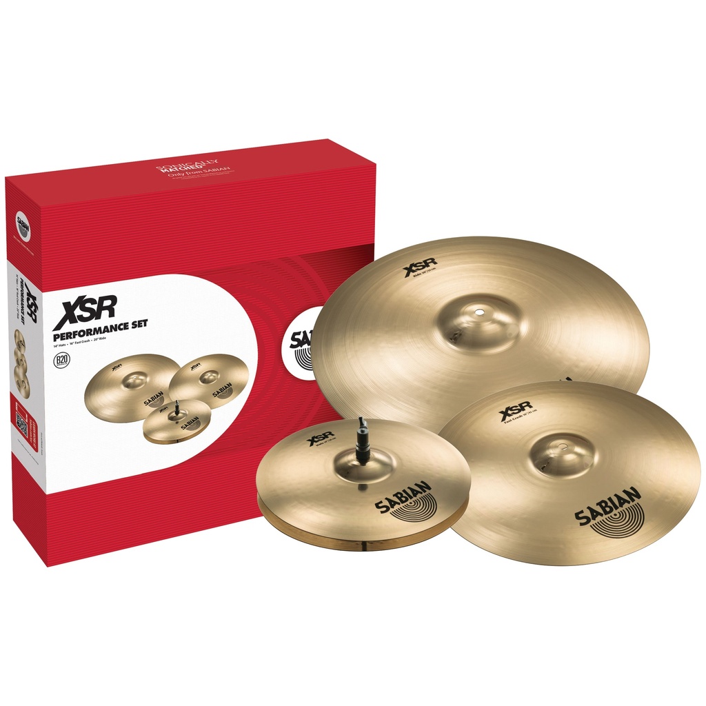 [XSR5005B] Sabian XSR Performance Box Set (14H-16C-20R)