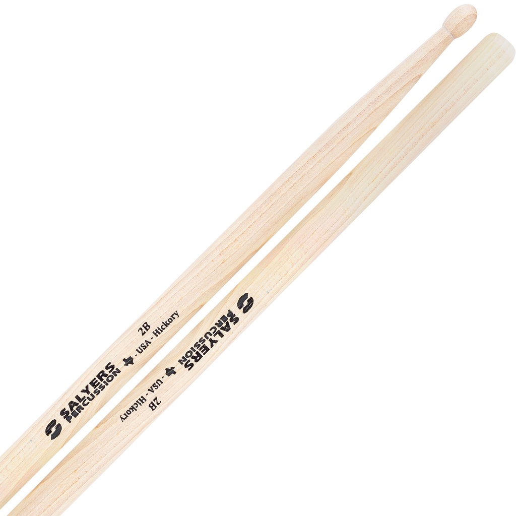 [SP-2B] Salyers Percussion 2B Hickory Drum Set Sticks
