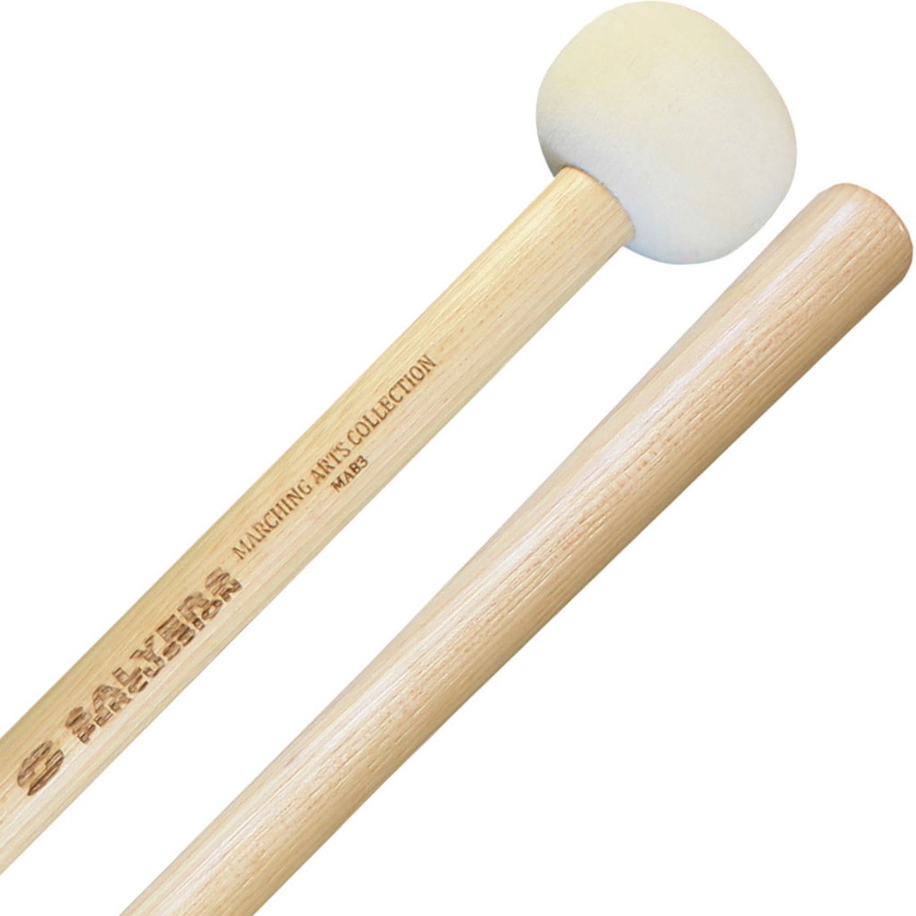[MAB3] Salyers Percussion Marching Arts Collection Medium Marching Bass Mallets