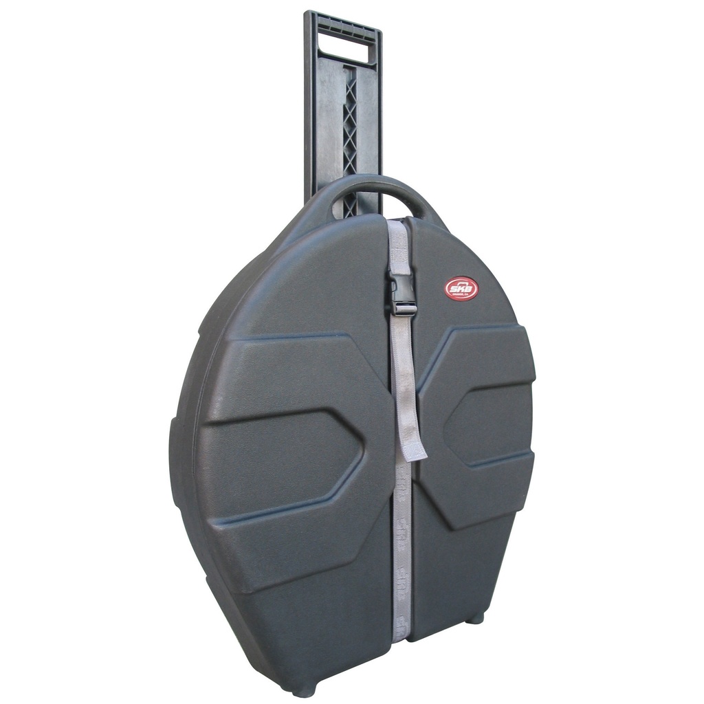[1SKB-CV24W] SKB 24" Cymbal Vault with Handle & Wheels