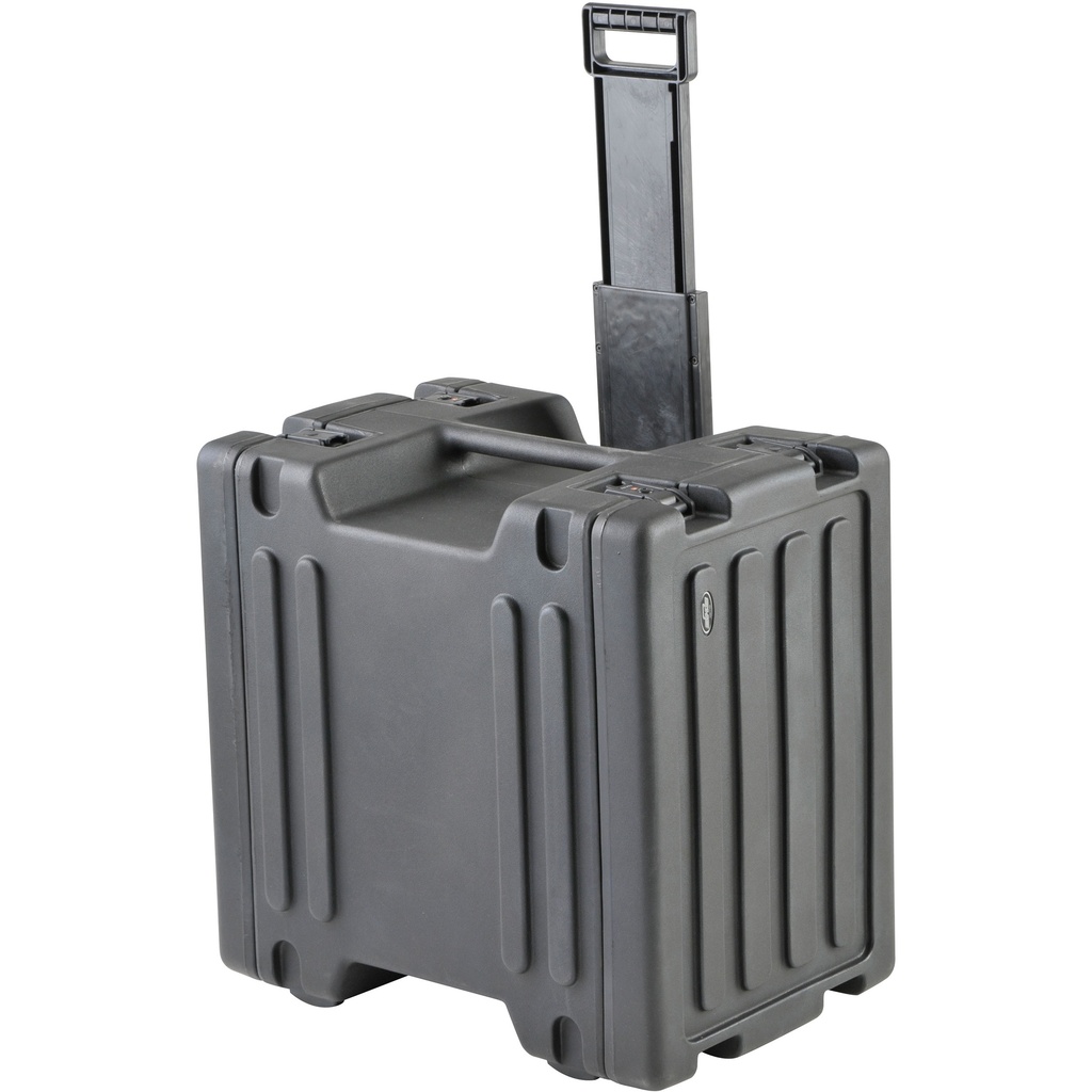 [1SKB-R8UW] SKB 8U Space Rack w/ In-Line Wheels TSA Latches and Handle