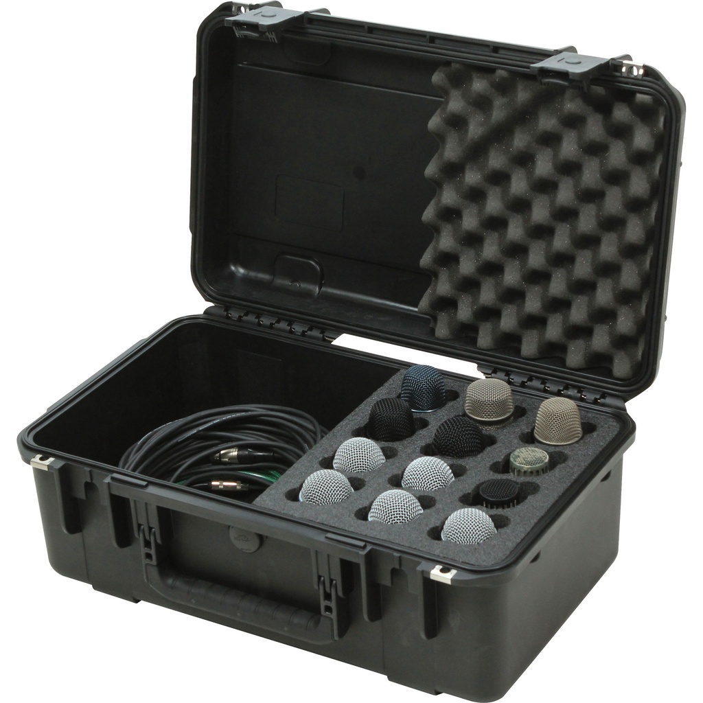 [3I-2011-MC12] SKB iSeries Waterproof 12-Microphone Case