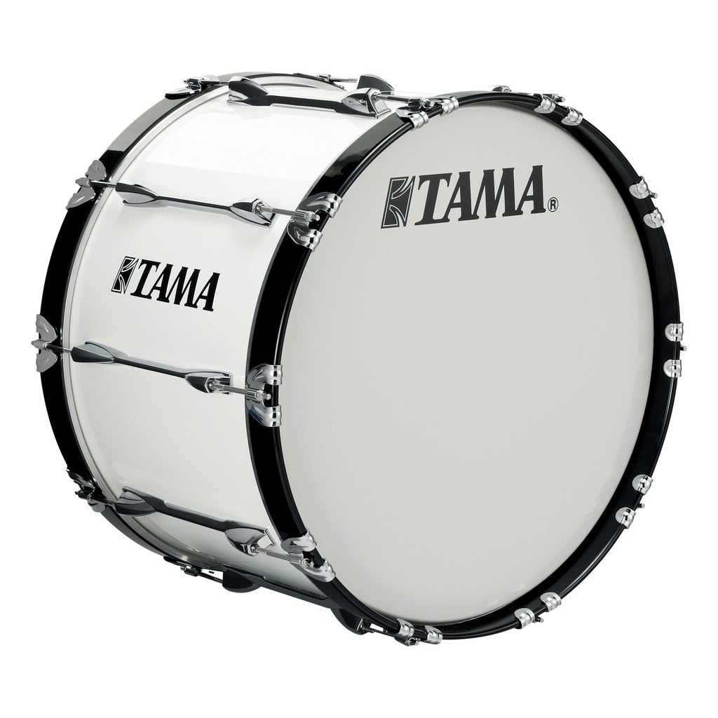 [R2214BKSGW] Tama 14" x 22" StarLight Marching Bass in Sugar White
