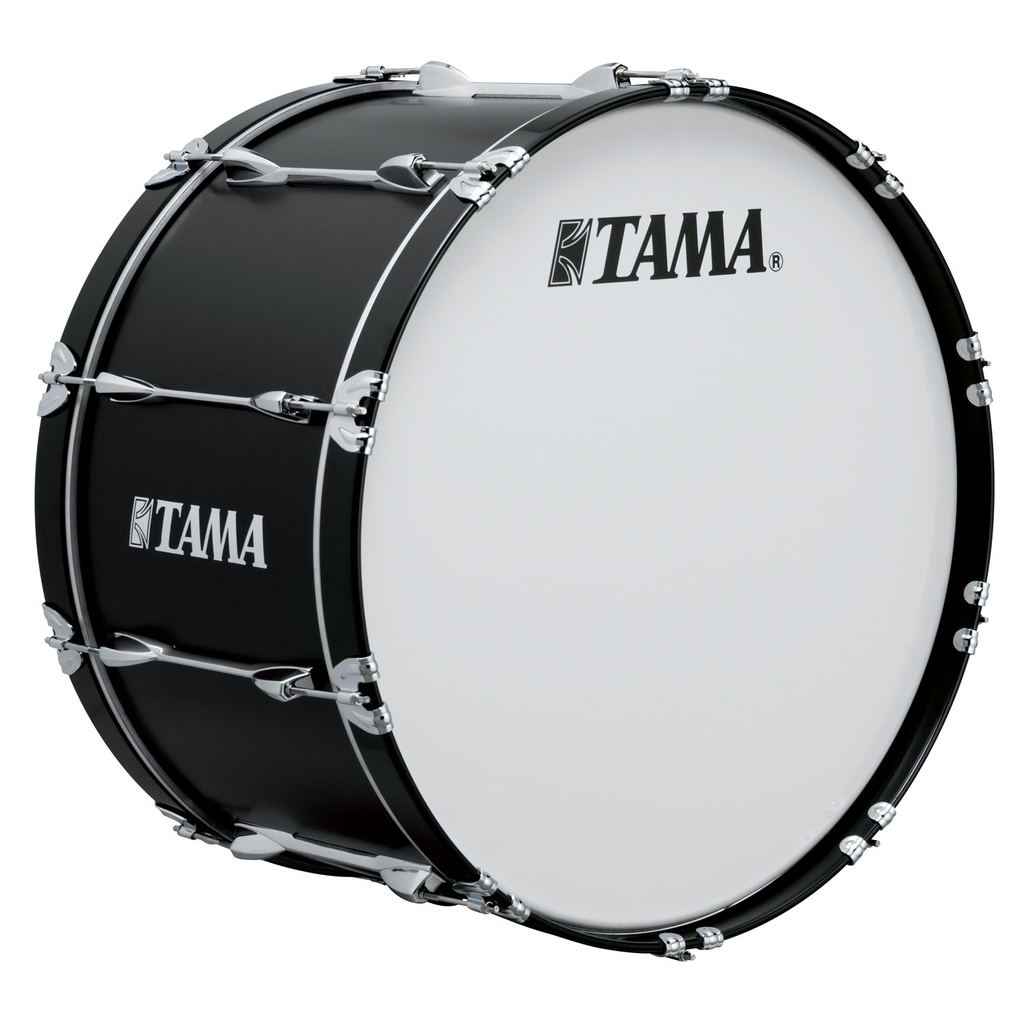 [R2814BLSBK] Tama 14" x 28" StarLight Marching Bass in Satin Black