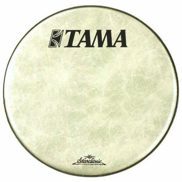[FB22BMFS] Tama 22" Starclassic White Fiber Logo Head