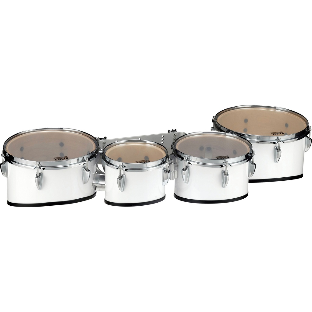 [R8023TKSGW] Tama 8-10-12-13" StarLight Marching Tenors in Sugar White