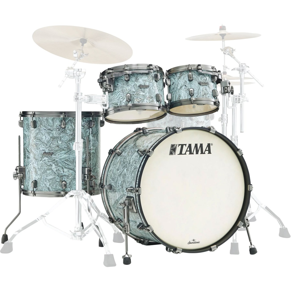 [MR32CZUSSLW] Tama Sky Blue Swirl Smoked Black Nickel