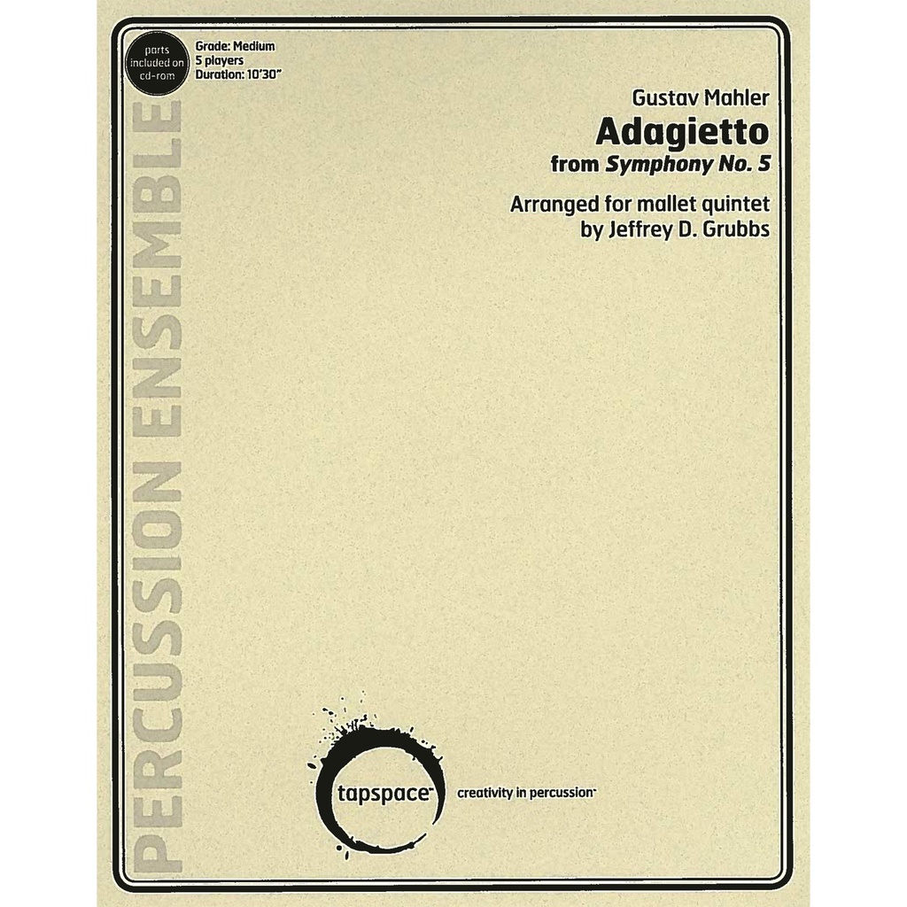 [TSPCE-23] Tapspace Adagietto by Gustav Mahler arr. Jeffrey D. Grubbs