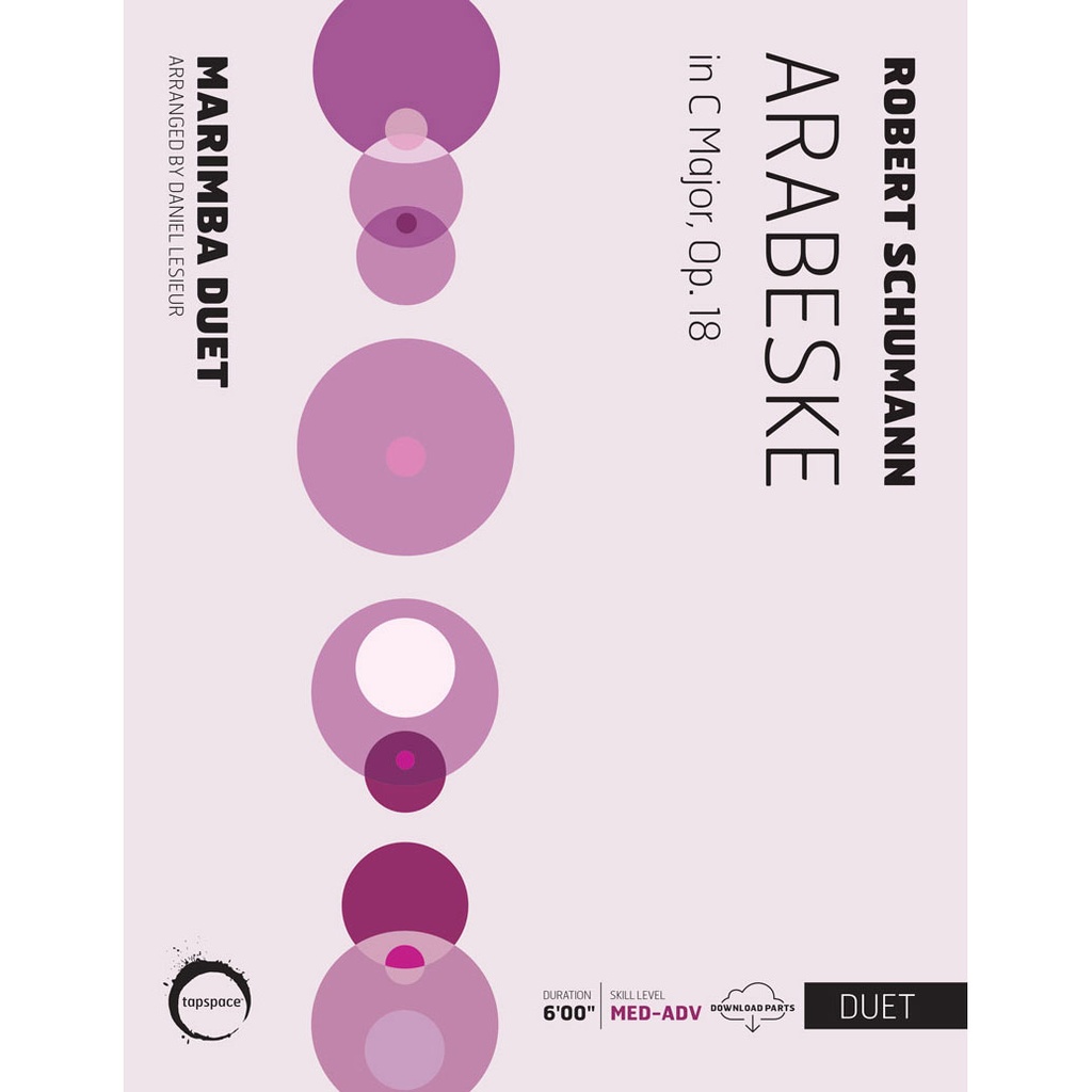 [TSPCD20-001] Tapspace Arabeske by Robert Schumann arr. Daniel Lesieur