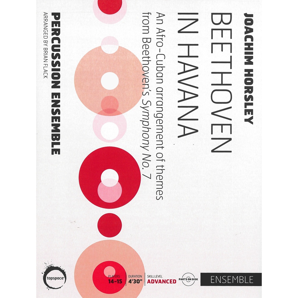 [TSPCE18-012] Tapspace Beethoven in Havana by Joachim Horsley arr. Brian Flack