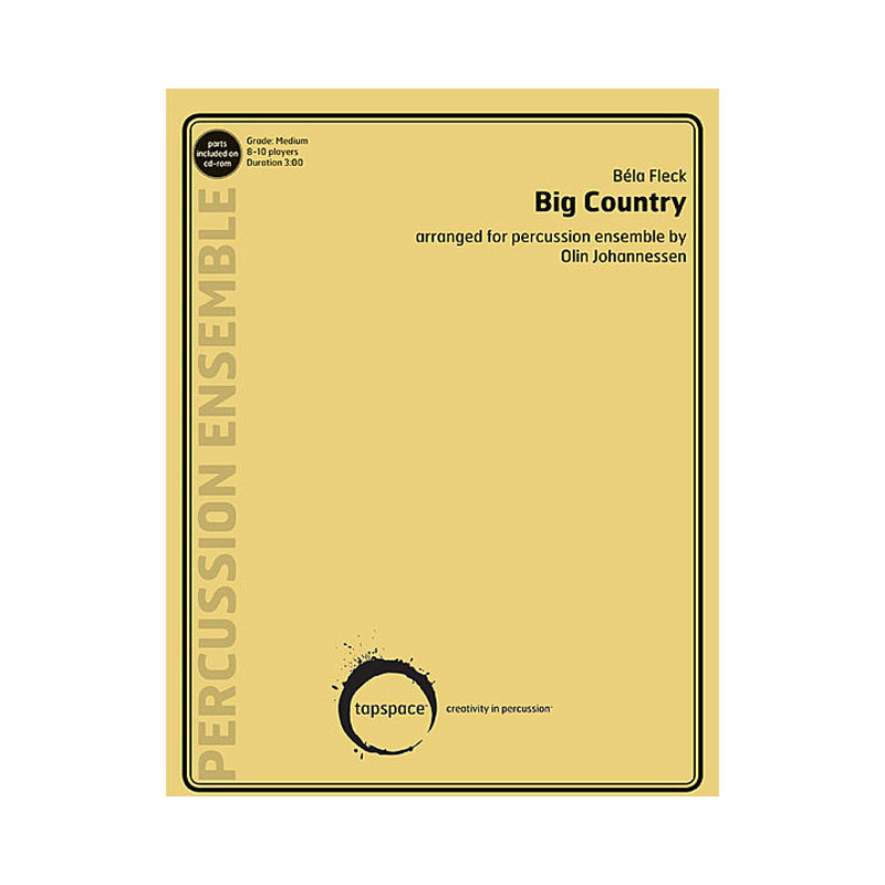 [TSPCE-18] Tapspace Big Country by Bela Fleck arr. Olin Johannessen