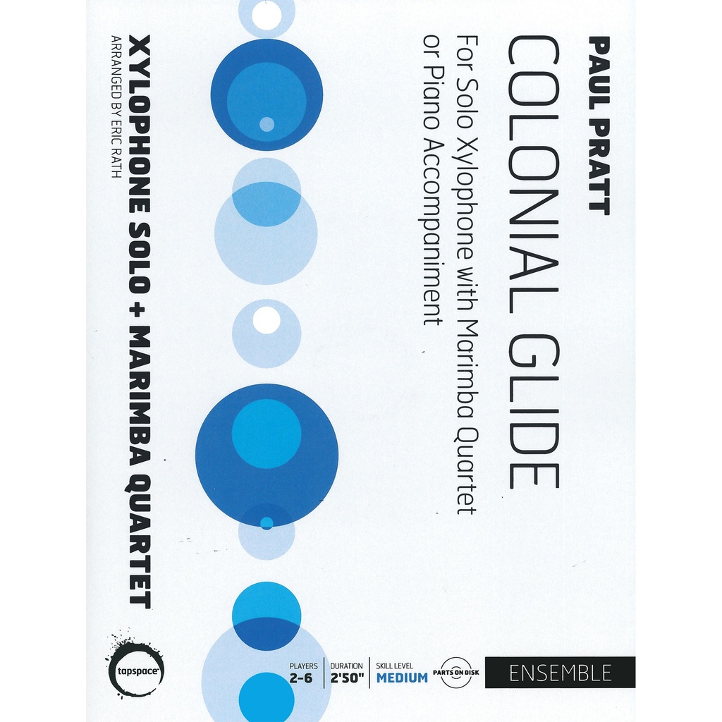 [TSPCE19-004] Tapspace Colonial Glide by Paul Pratt arr. Eric Rath