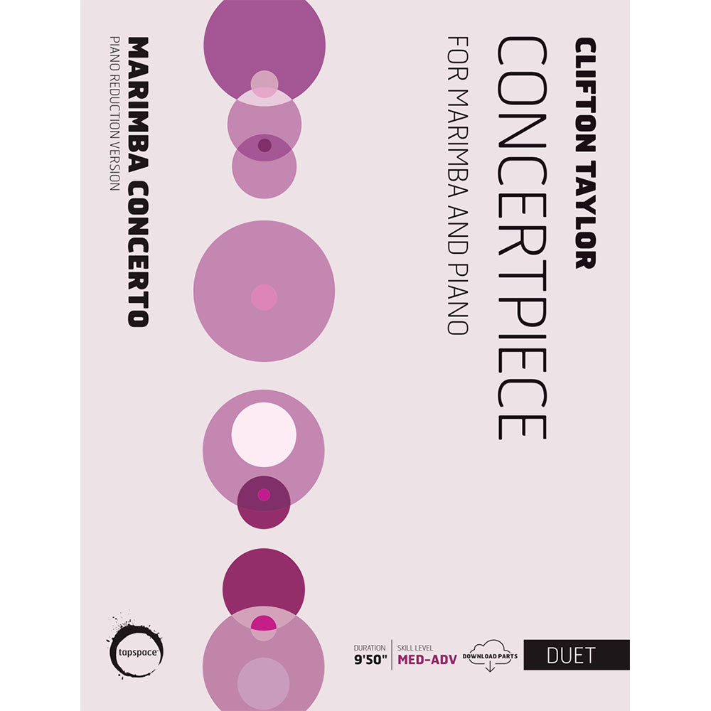 [TSPCD21-002] Tapspace Concertpiece for Marimba by Clifton Taylor