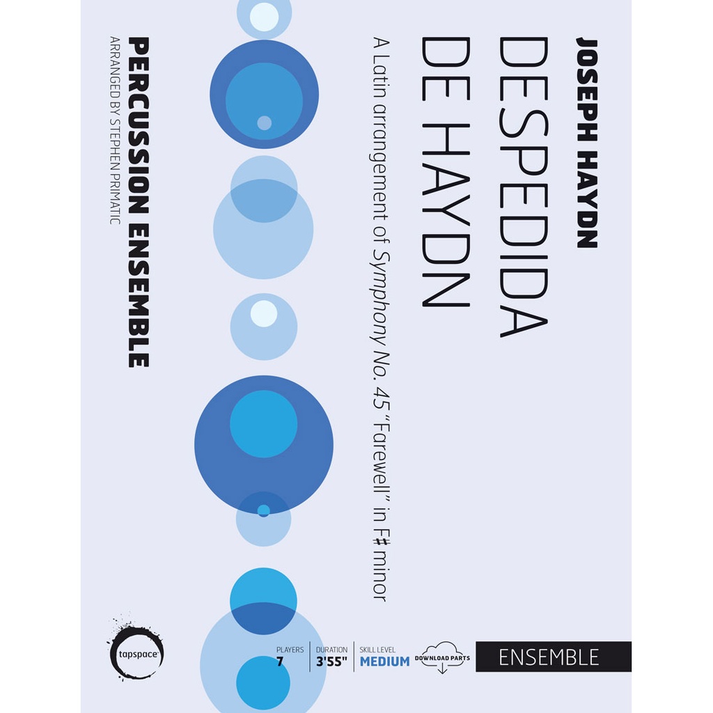 [TSPCE21-011] Tapspace Despedida de Haydn by Joseph Haydn arr. Stephen Primatic