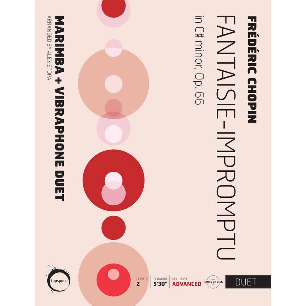 [TSPCD19-003] Tapspace Fantaisie-Impromptu by Frederic Chopin arr. Alex Stopa