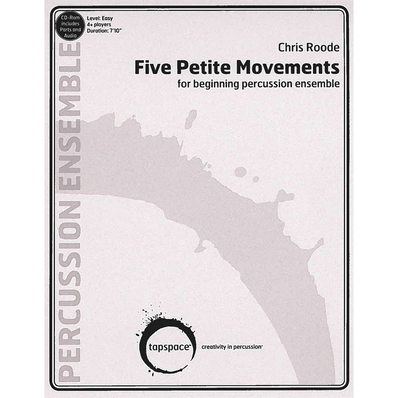 [TSPCE15-009] Tapspace Five Petite Movements by Chris Roode