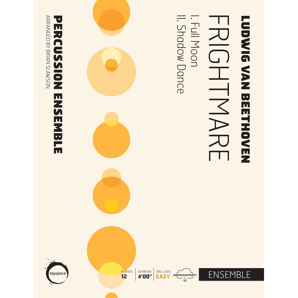 [TSPCE22-002] Tapspace Frightmare by Ludwig Van Beethoven arr. Brian Slawson