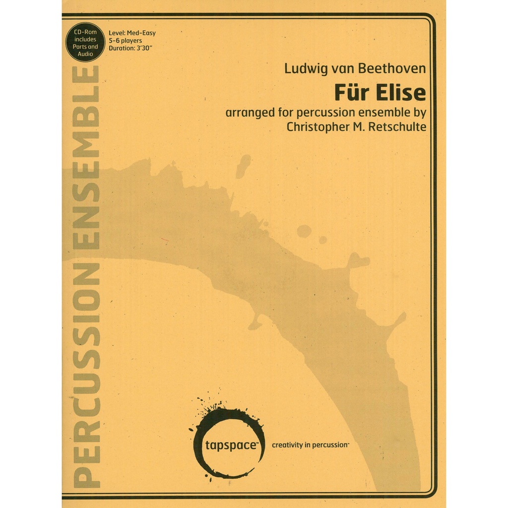 [TSPCE14-007] Tapspace Fur Elise by Beethoven arr. Christopher M. Retschulte