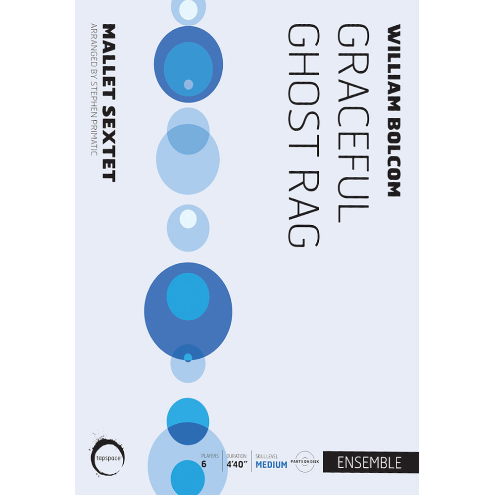 [TSPCE16-012] Tapspace Graceful Ghost Rag by William Bolcom arr. Stephen Primatic