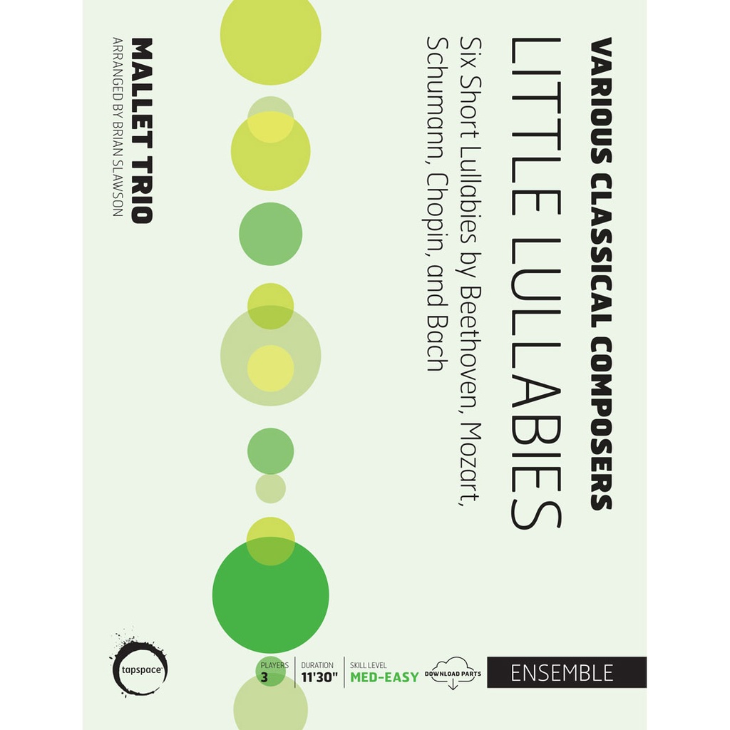 [TSPCE21-001] Tapspace Little Lullabies by Brian Slawson