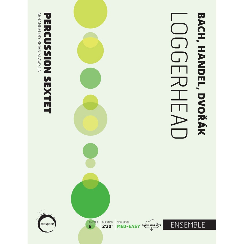 [TSPCE21-004] Tapspace Loggerhead by Bach Handel Dvorak arr. Brian Slawson