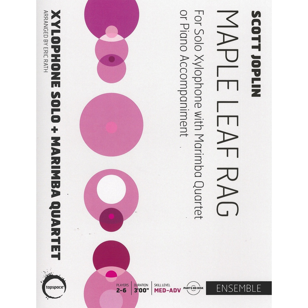 [TSPCE19-001] Tapspace Maple Leaf Rag by Scott Joplin arr. Eric Rath