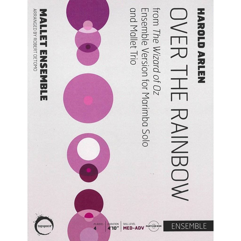 [TSPCE15-014] Tapspace Over the Rainbow (Ensemble) by Arlen arr. Robert Oetomo