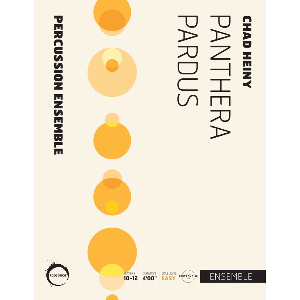 [TSPCE17-022] Tapspace Panthera Pardus by Chad Heiny