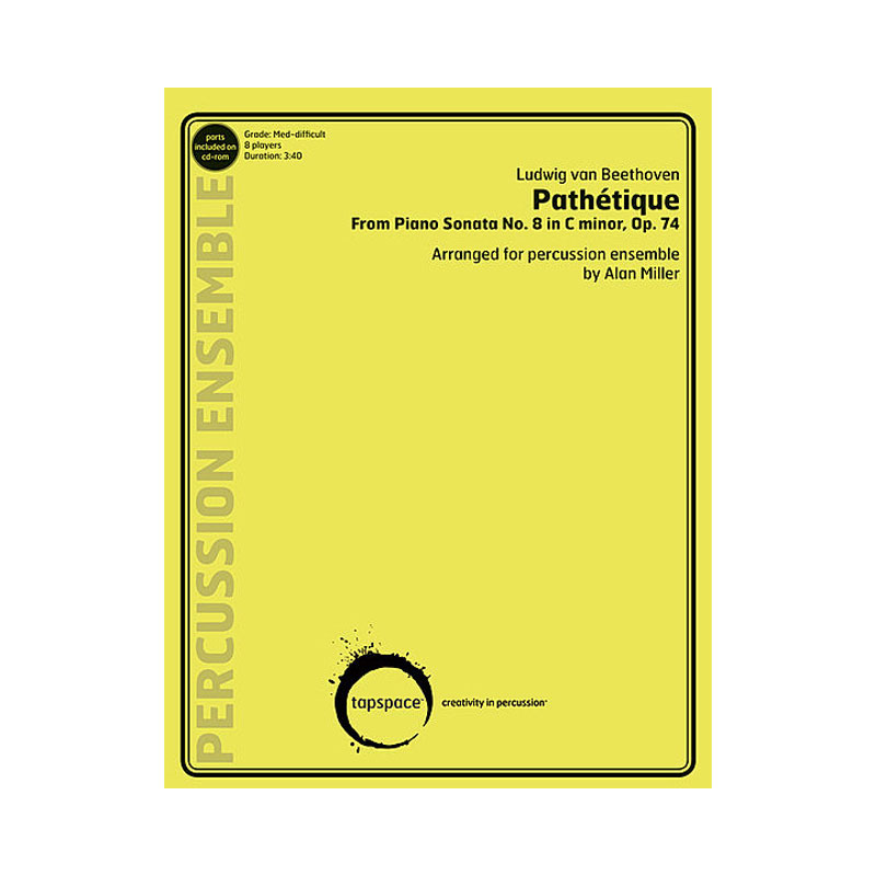 [TSPCE-24] Tapspace Pathetique by Ludwig van Beethoven arr. Alan Miller