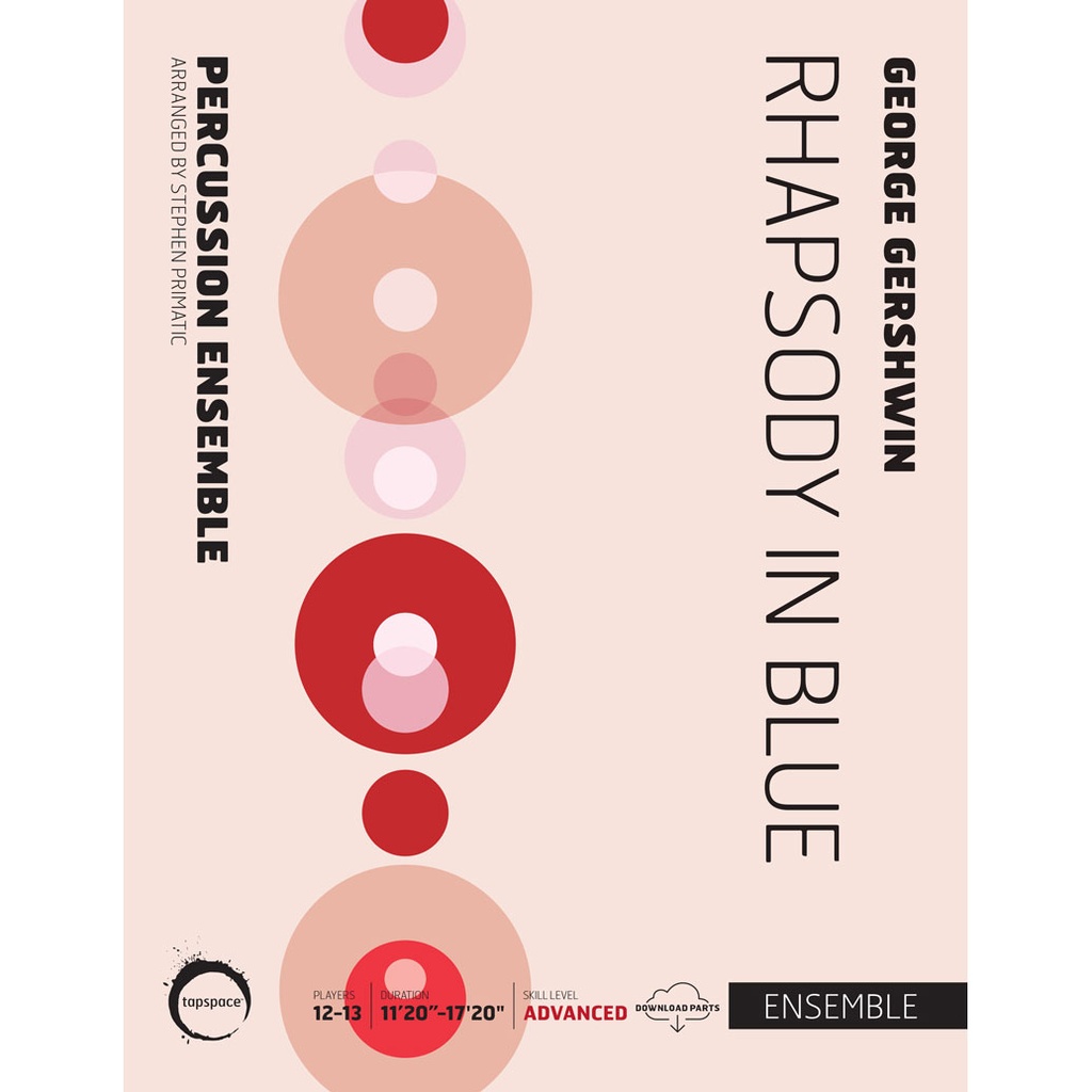 [TSPCE20-001] Tapspace Rhapsody in Blue by George Gershwin arr. Stephen Primatic