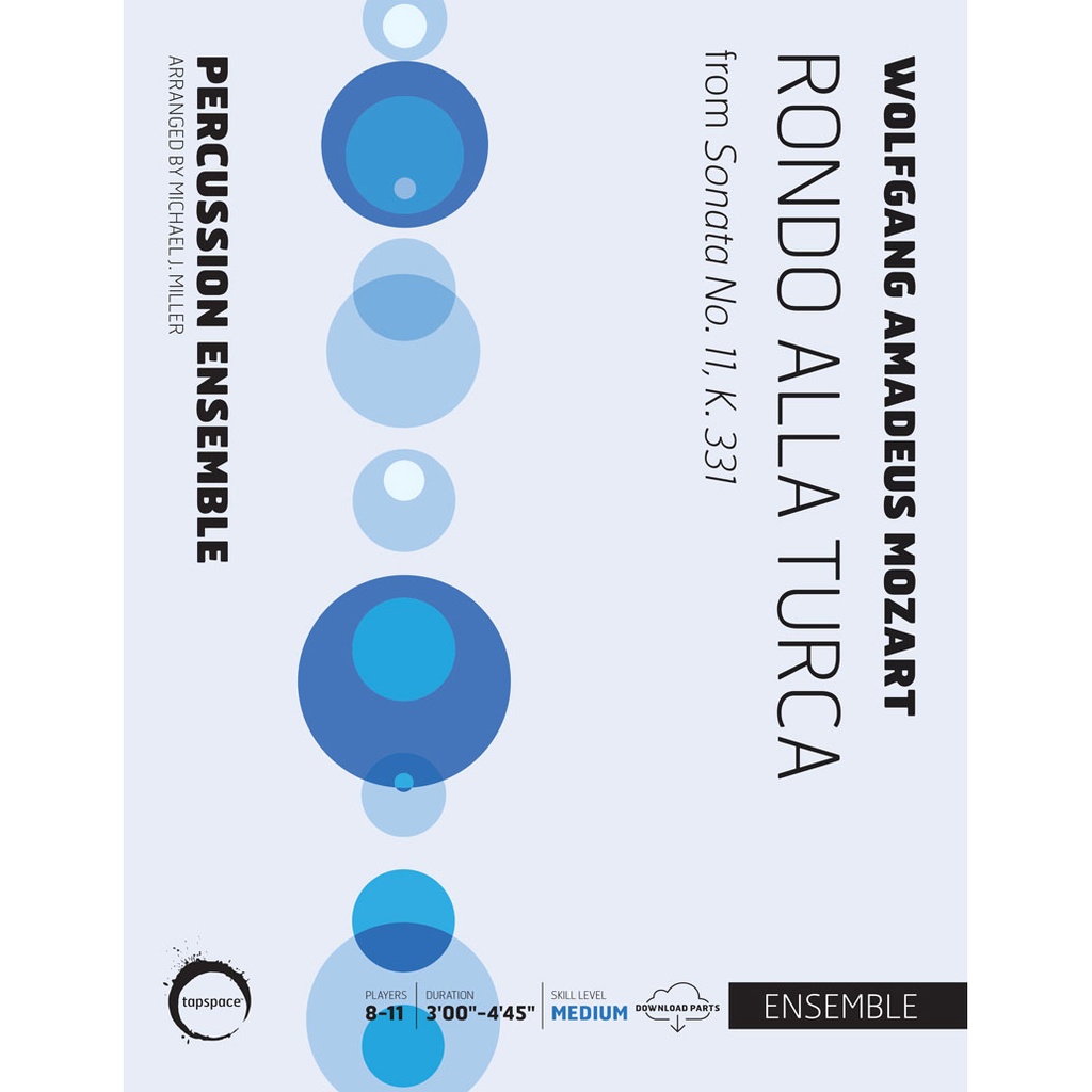 [TSPCE22-011] Tapspace Rondo Alla Turca arr. Michael J. Miller