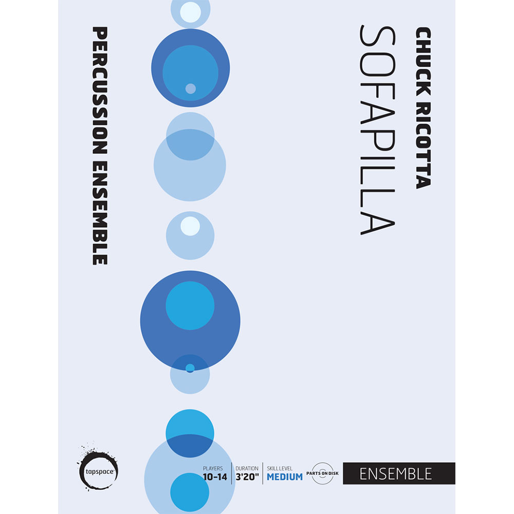 [TSPCE18-007] Tapspace Sofapilla by Chuck Ricotta