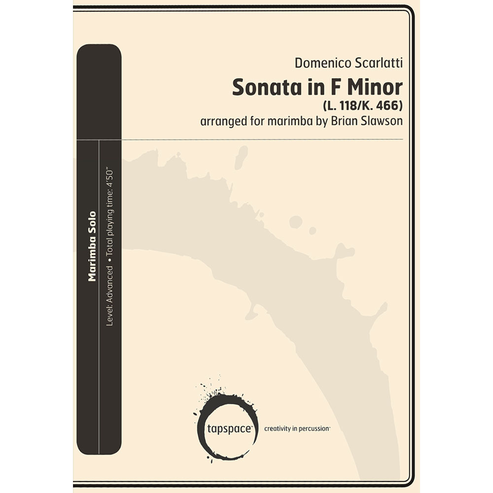 [TSPCS-54] Tapspace Sonata in F Minor by Domenico Scarlatti arr. Slawson