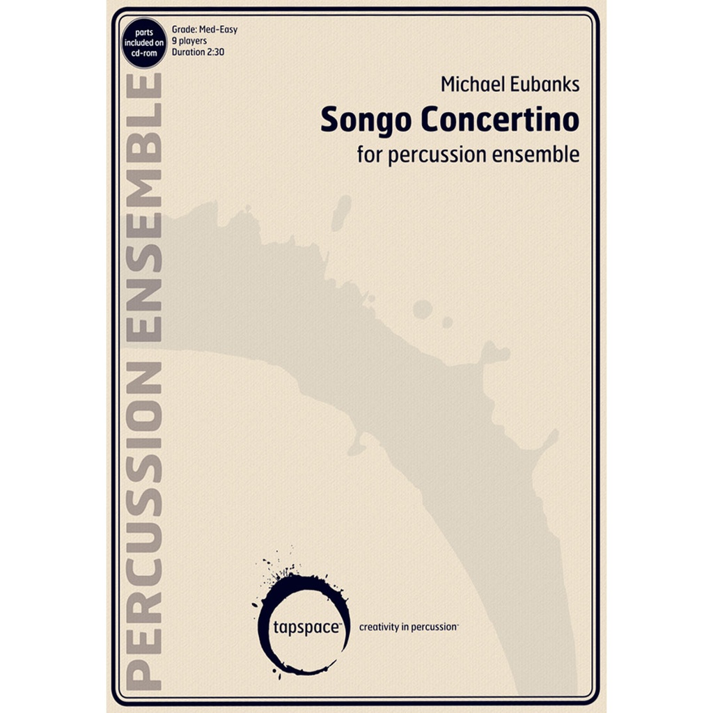 [TSPCE-38] Tapspace Songo Concertino by Michael Eubanks