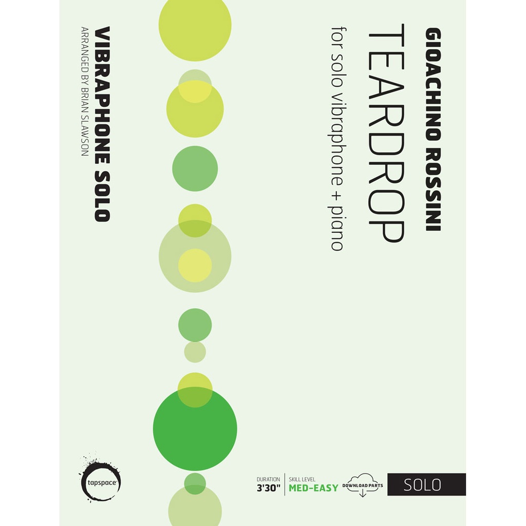 [TSPCS19-018] Tapspace Teardrop by Gioachino Rossini arr. Brian Slawson