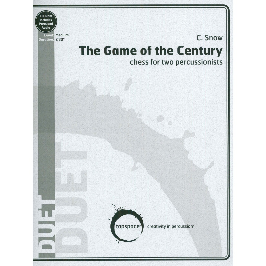 [TSPCD-17] Tapspace The Game of the Century by C. Snow