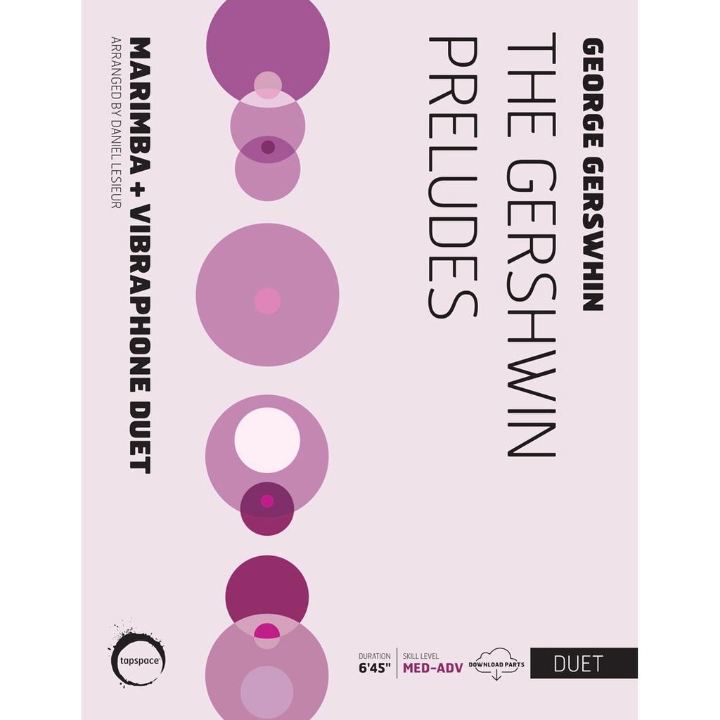 [TSPCD22-001] Tapspace The Gershwin Preludes by George Gershwin arr. Daniel Lesieur