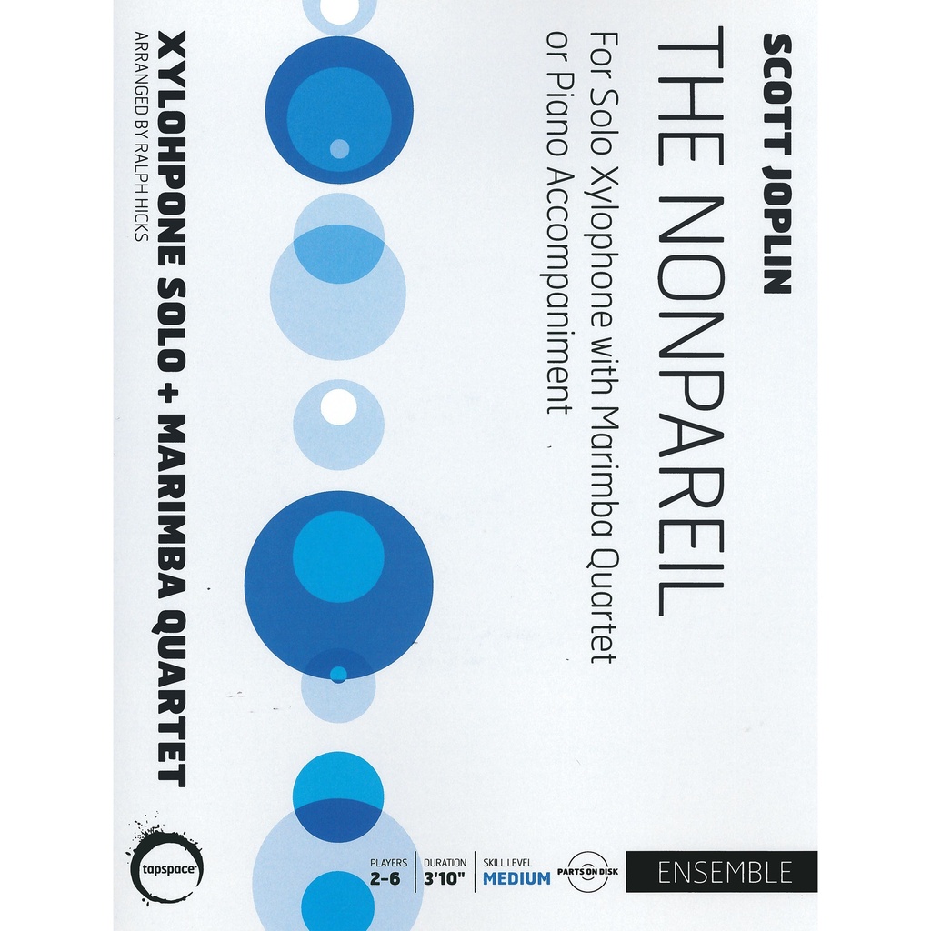 [TSPCE19-003] Tapspace The Nonpareil by Scott Joplin arr. Ralph Hicks