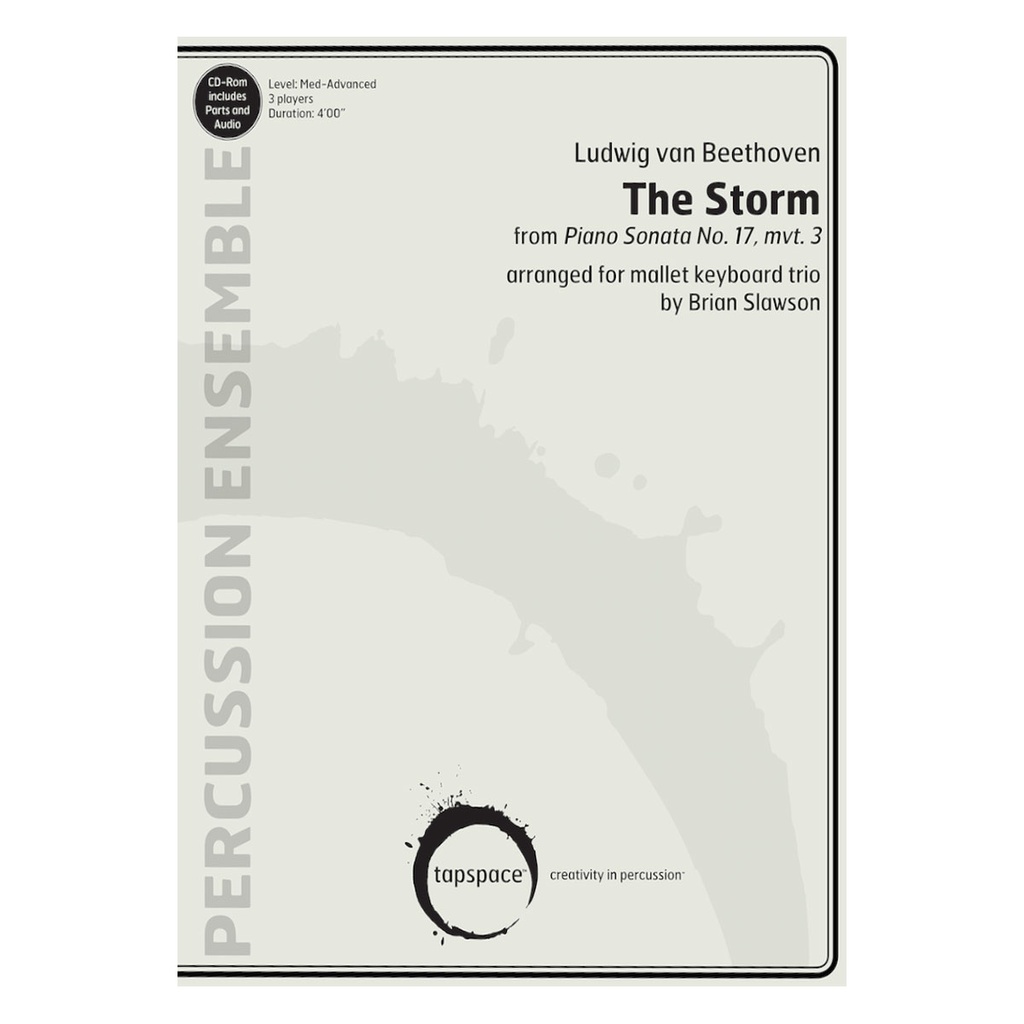 [TSPCE15-019] Tapspace The Storm by Ludwig van Beethoven arr. Brian Slawson